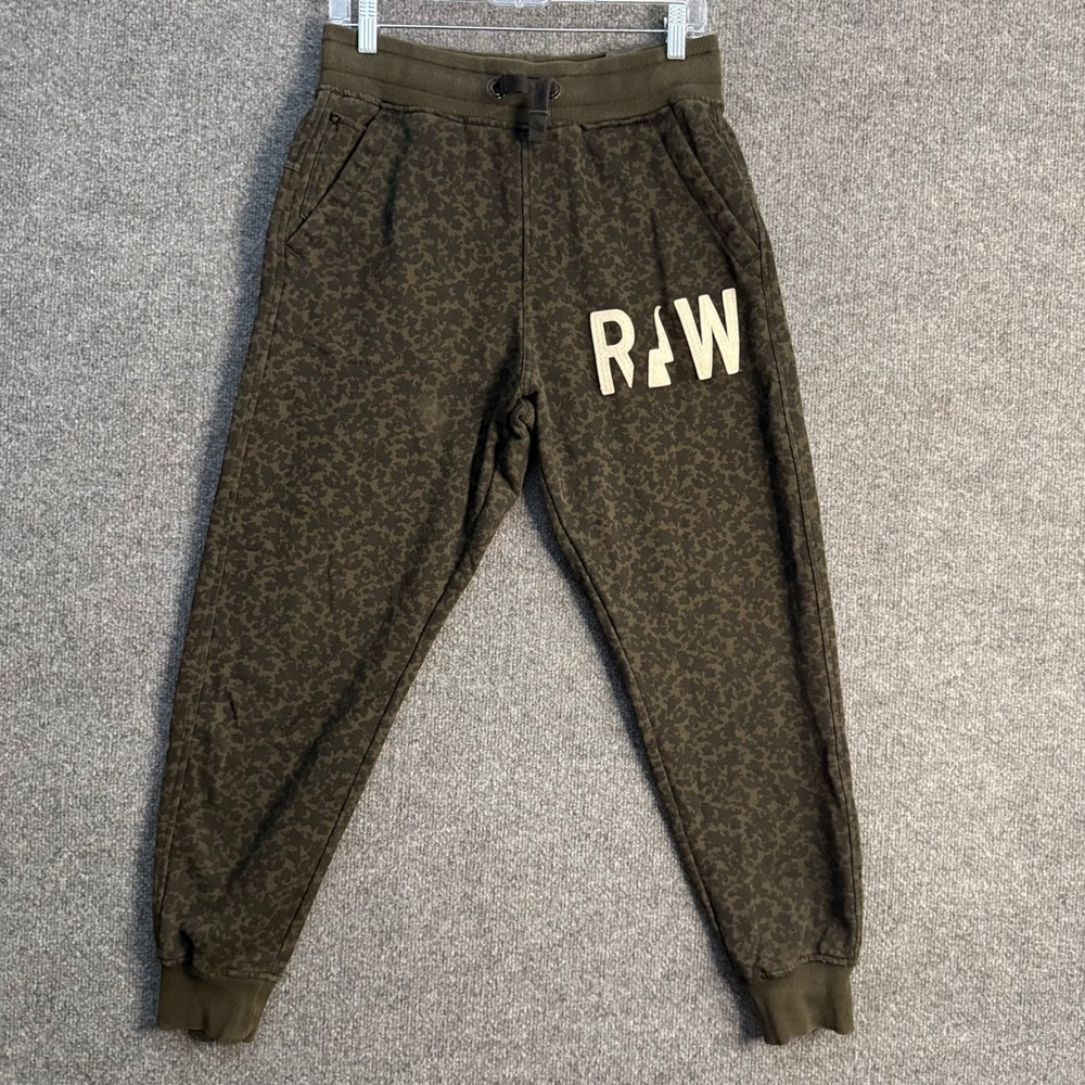 G‎ Star Raw XS Micro Forest SW Pants Joggers Cargo Gree